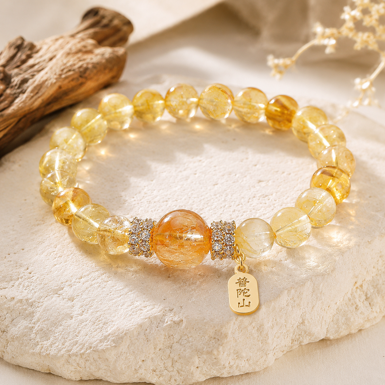 The Golden Blessing Citrine Bracelet