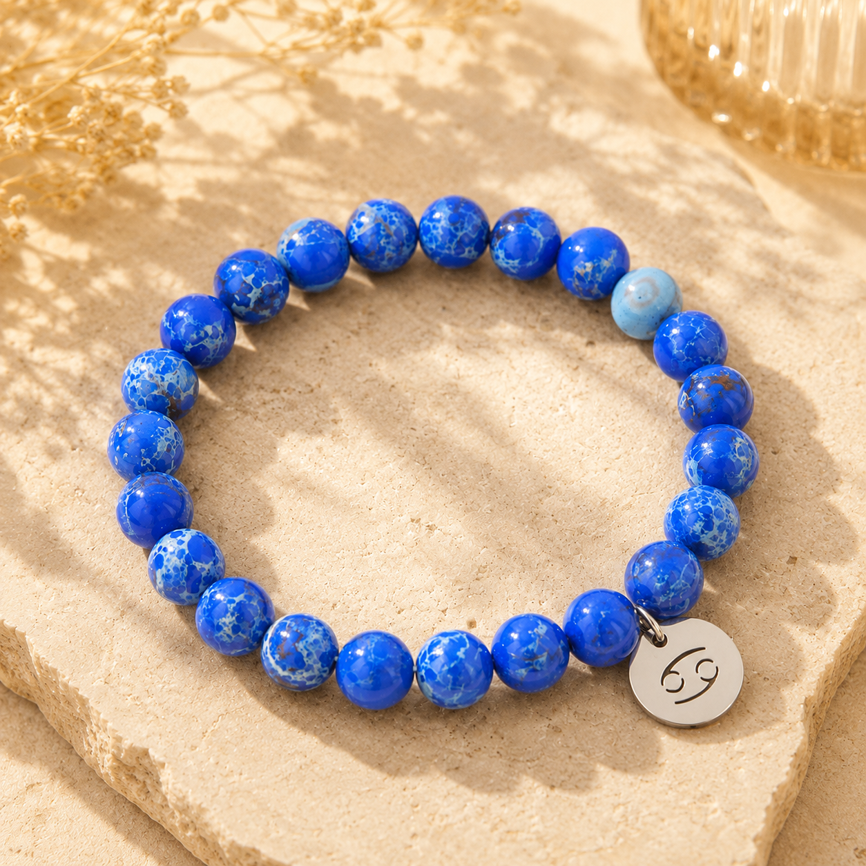 Cancer Crystal Bracelet for Love, Protection & Emotional Comfort