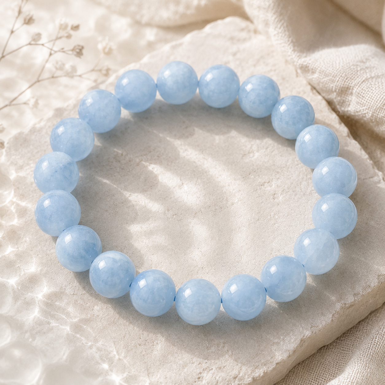 The Flow Aquamarine Bracelet