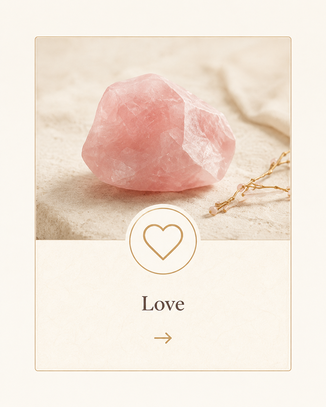 Love crystal bracelets for self-love, emotional openness, and deeper connection