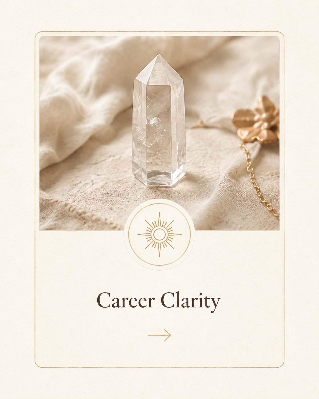 Career clarity crystal bracelets for focus, direction, and meaningful progress