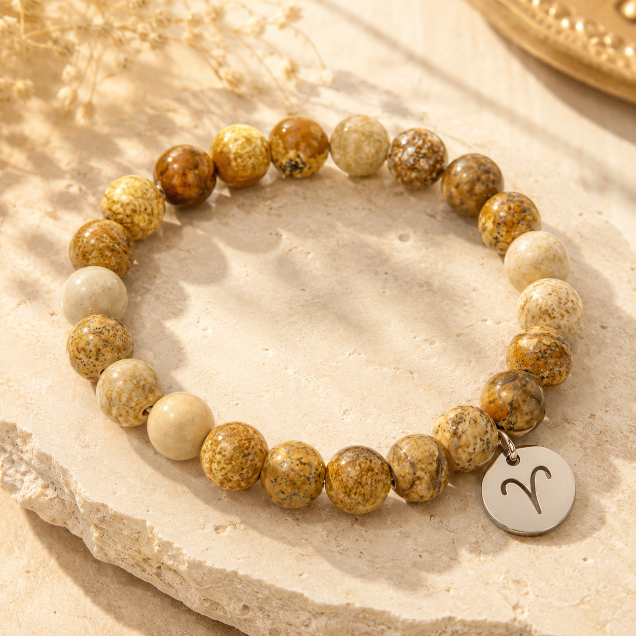 Aries Crystal Bracelet for Courage, Passion & Leadership