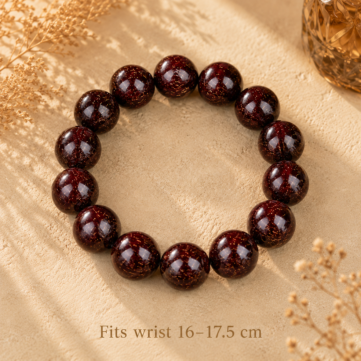 The Five Elements Red Sandalwood Bracelet