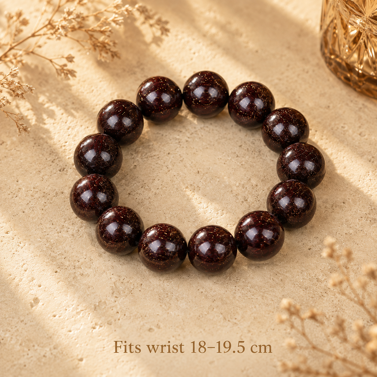 The Five Elements Red Sandalwood Bracelet